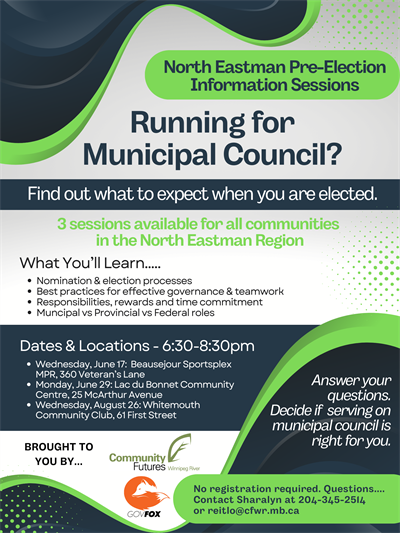 North_Eastman_Pre-Election_Info_Sessions_Poster