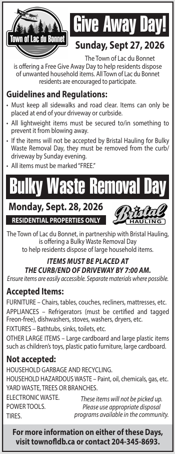 Giveaway & Bulk Waste Day